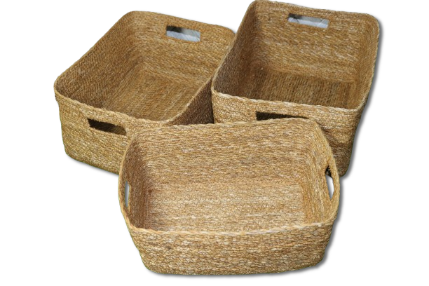 Seagrass Storage Basket set of 3 [111-222-1000]