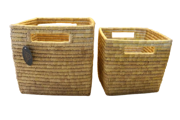 Date Leaf Square basket