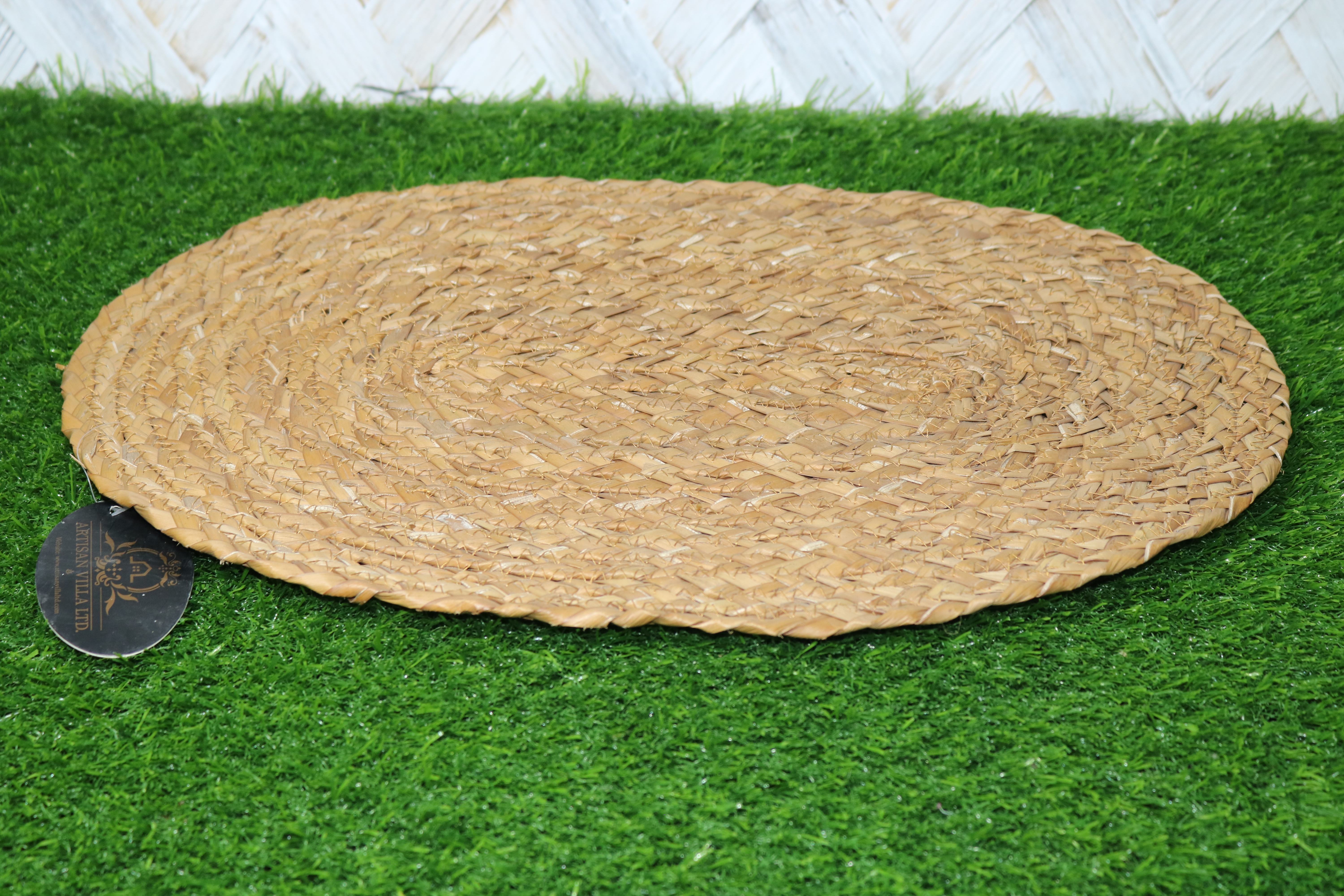 Seagrass Leaf Oval Mat set of 6 pcs