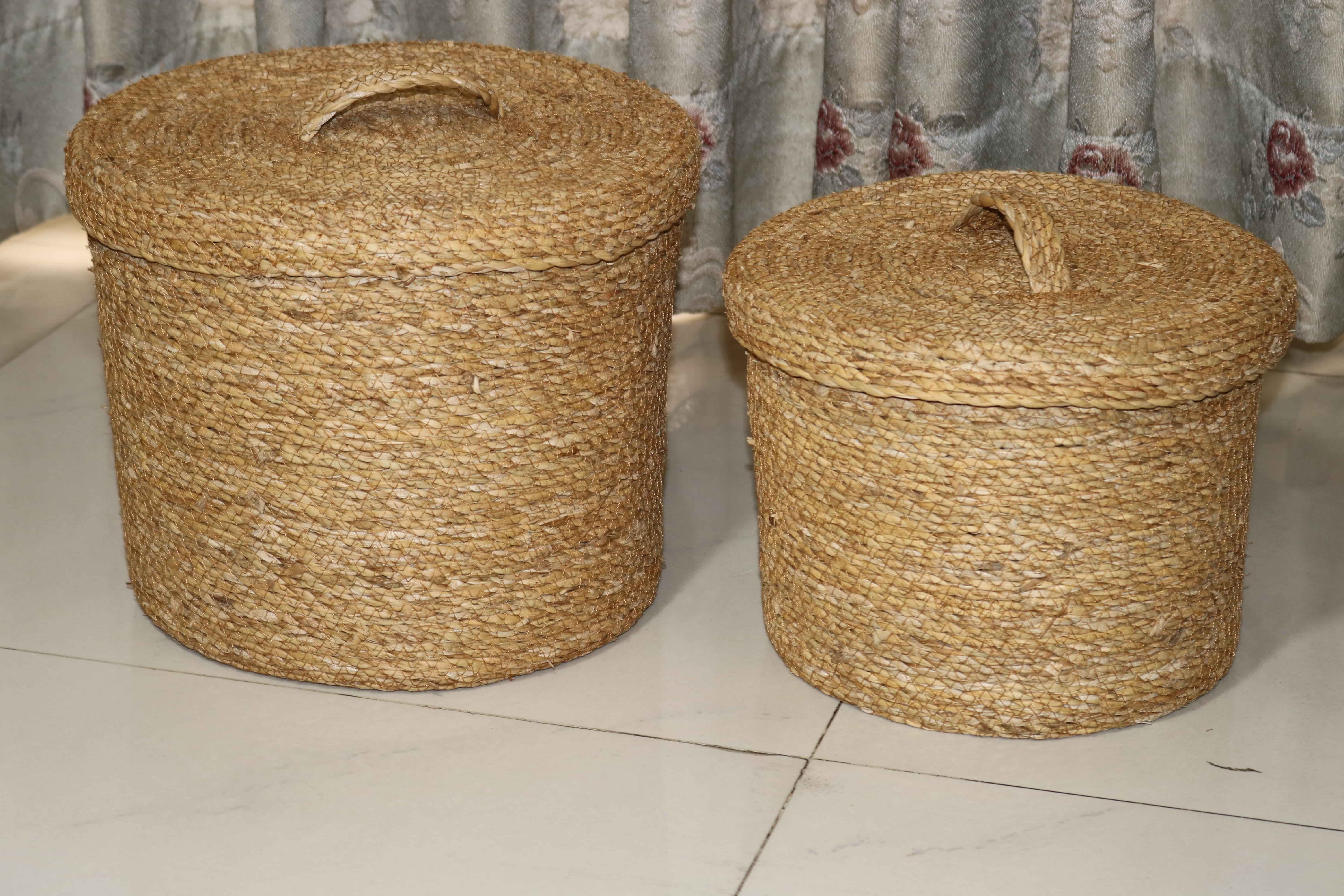 Seagrass Storage basket set of 2 [111-111-s1]