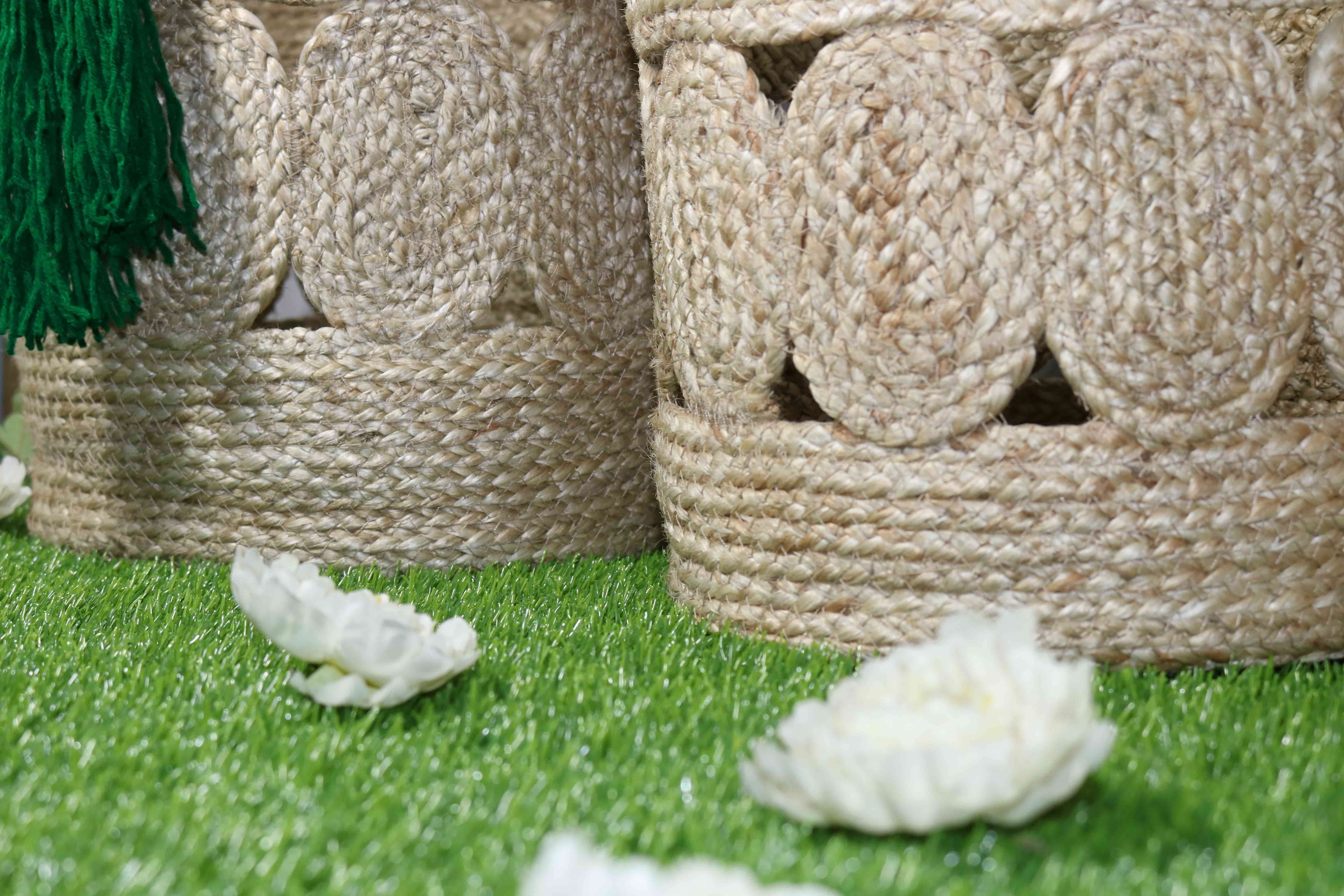 Jute Round Basket