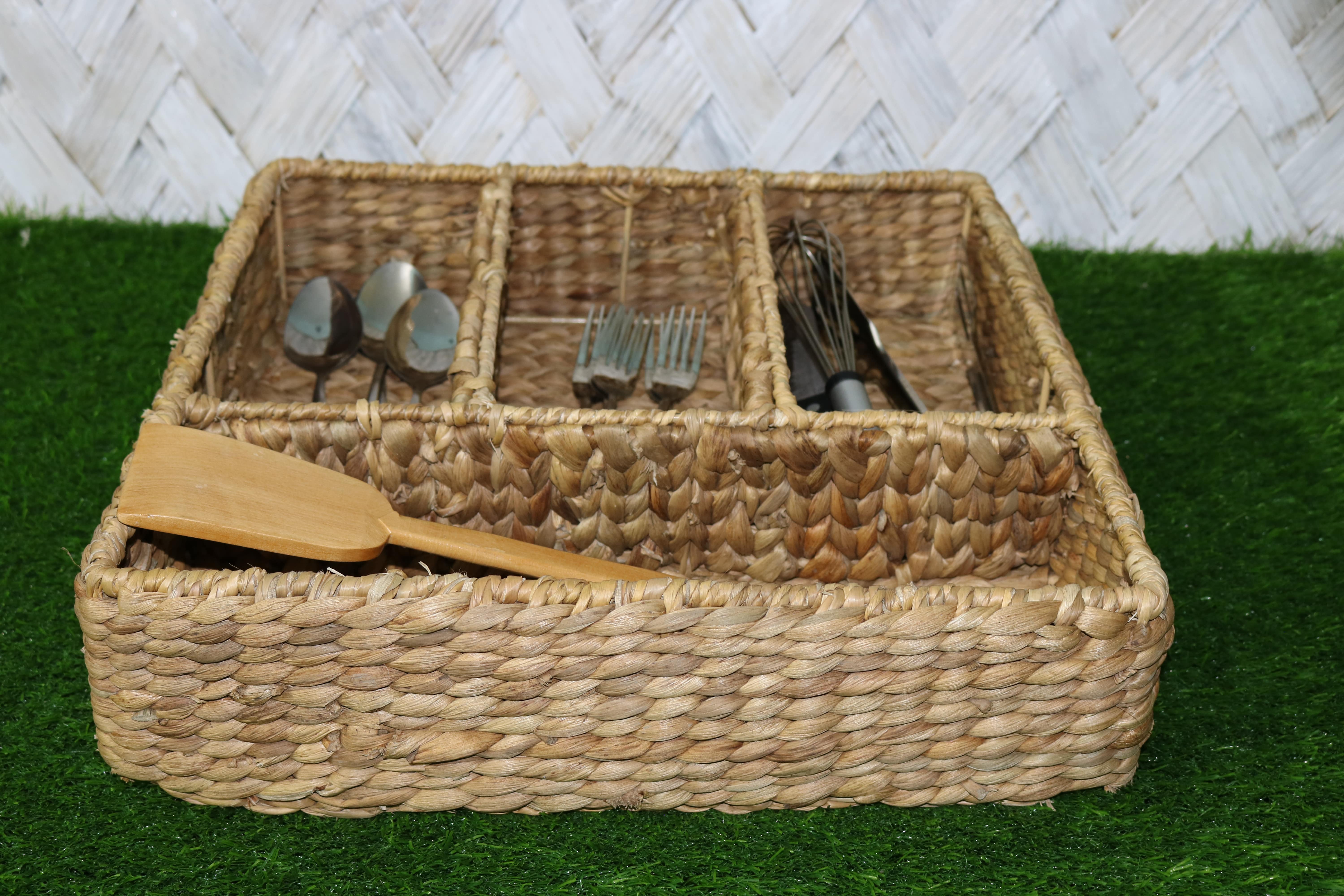 Water Hyacinth Kitchen Basket [1102]