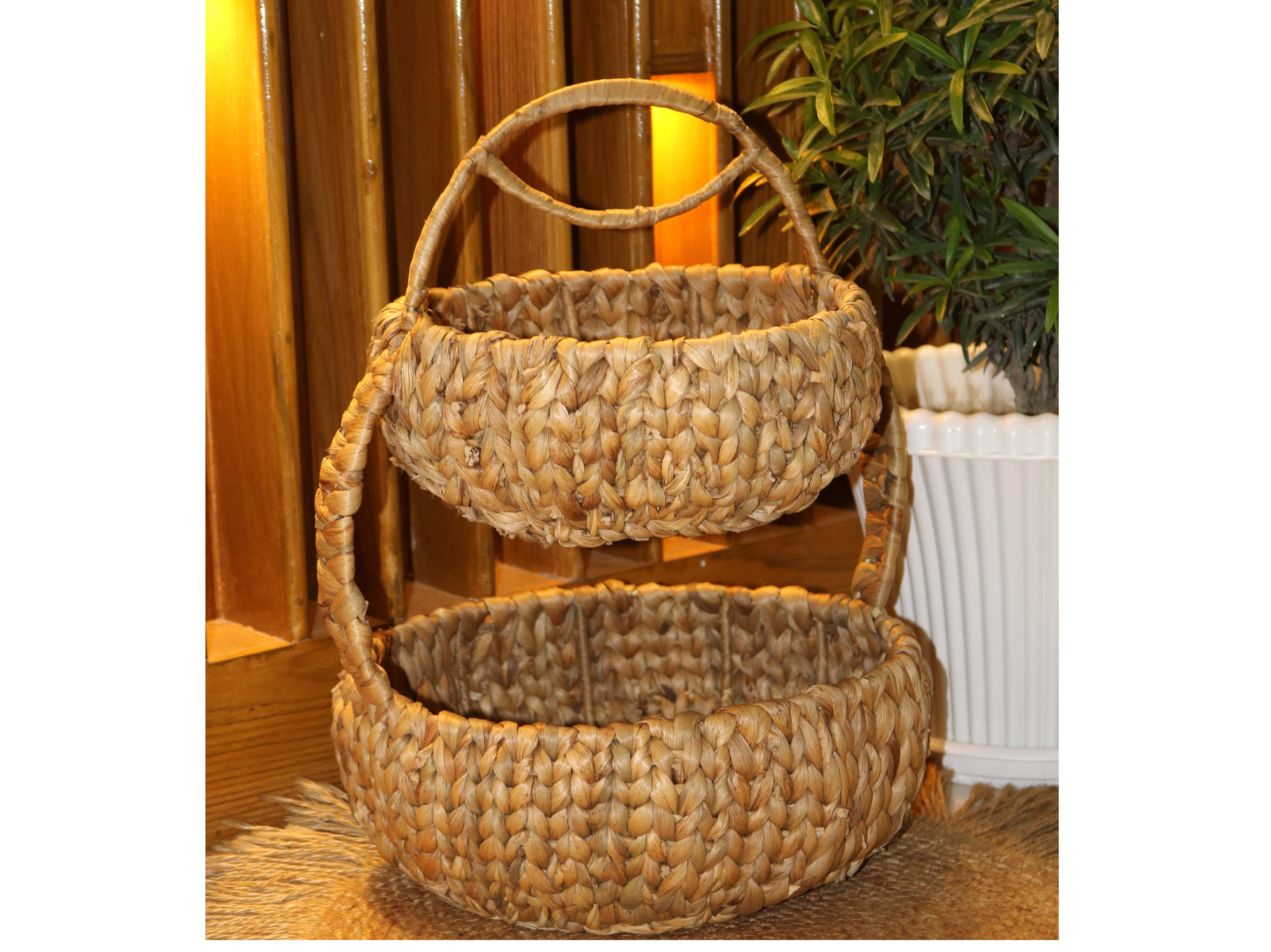 Water Hyacinth Basket [1102]